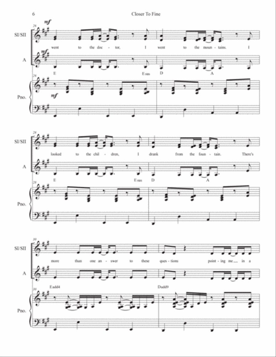 Closer To Fine SSA scores gallery preview page 6