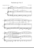 Nocturne op 9 no. 2