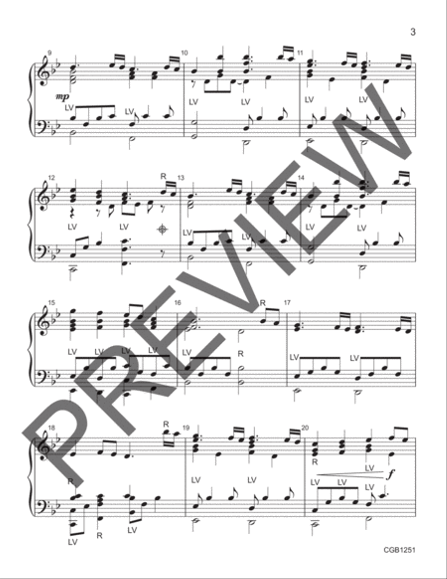 O God, Our Help in Ages Past (Handbell Score) 5-Octaves scores gallery preview page 3