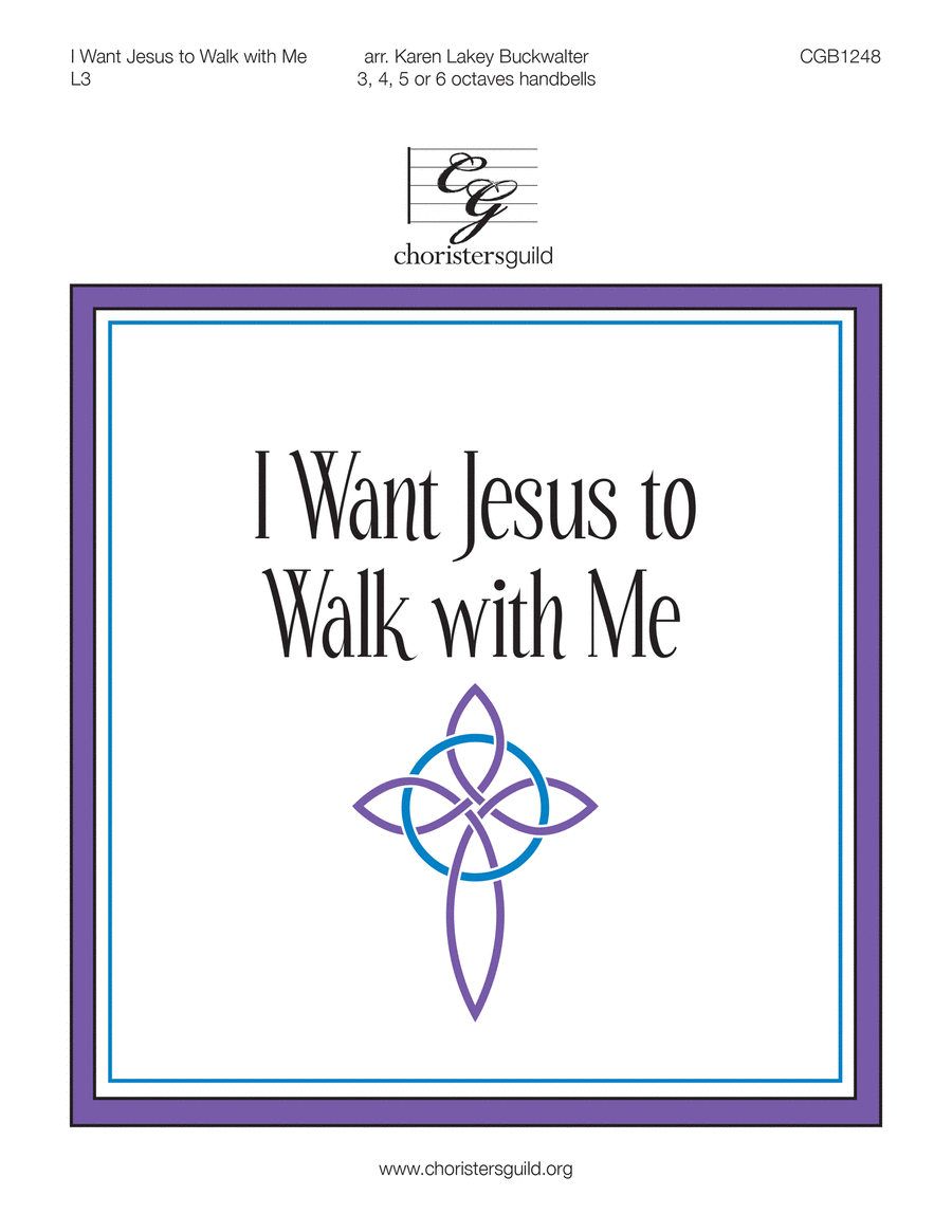 I Want Jesus to Walk with Me 6-Octaves scores gallery preview page 1