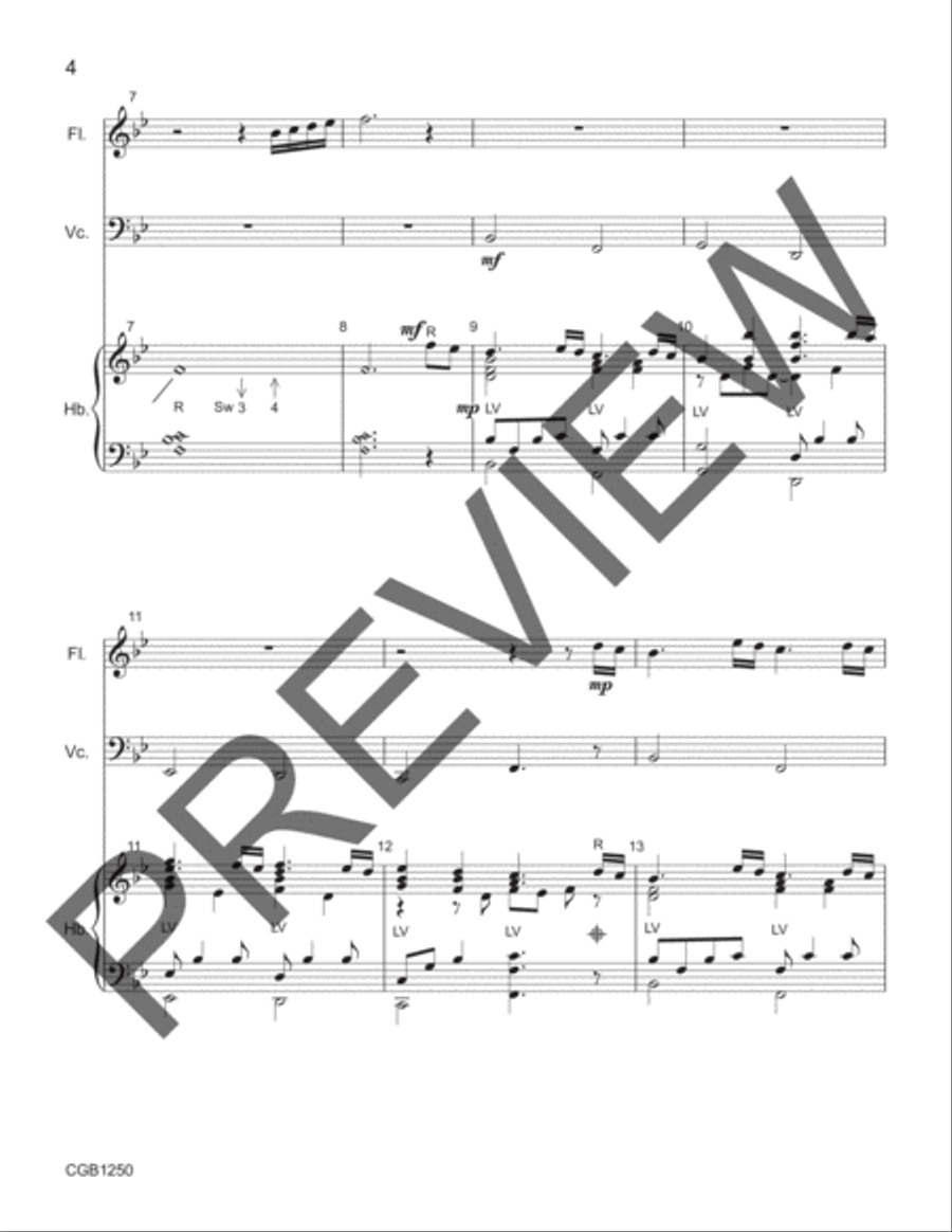 O God, Our Help in Ages Past (Full Score) 5-Octaves scores gallery preview page 3