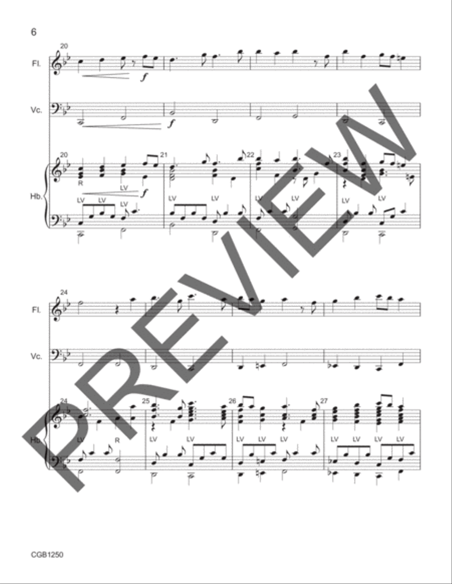 O God, Our Help in Ages Past (Full Score) 5-Octaves scores gallery preview page 5