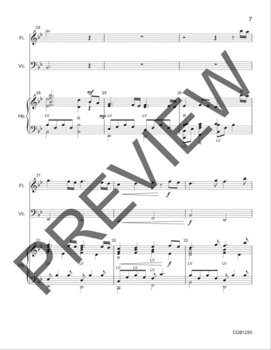 O God, Our Help in Ages Past (Full Score) 5-Octaves scores gallery preview page 6