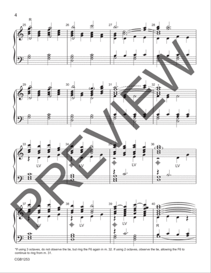 Pageantry (2 or 3 octaves) 3-Octaves scores gallery preview page 4