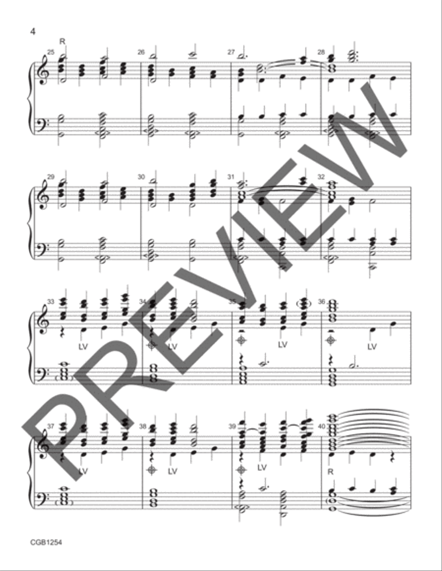 Pageantry (3, 4 or 5 octaves) 5-Octaves scores gallery preview page 4