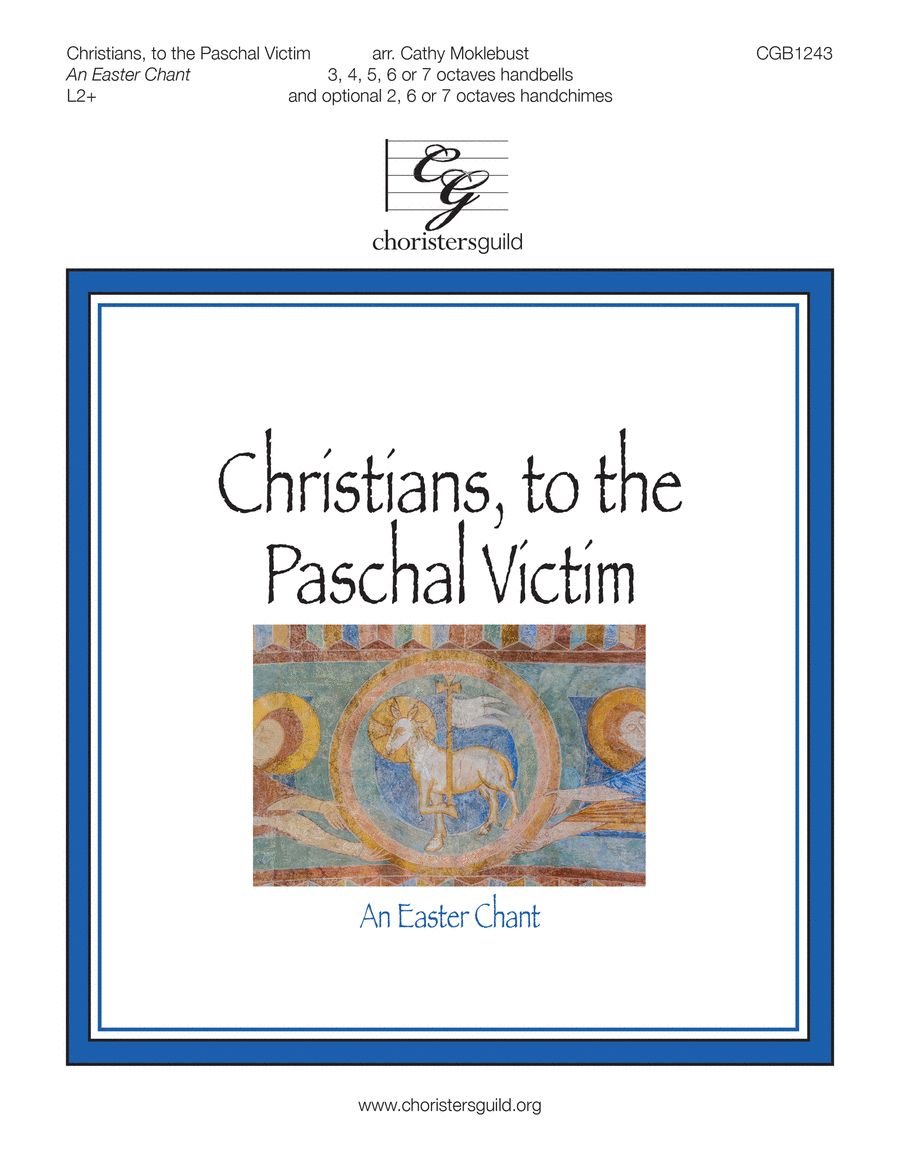 Christians to the Paschal Victim Handbell Choir scores gallery preview page 1