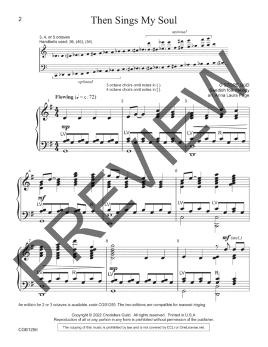 Then Sings My Soul (3-5 octaves) 5-Octaves scores gallery preview page 2