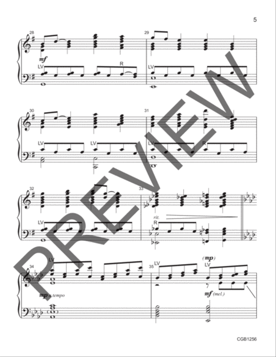 Then Sings My Soul (3-5 octaves) 5-Octaves scores gallery preview page 5