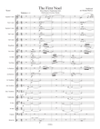 The First Noel, for Brass Band and Euphonium Solo