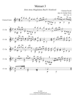 Menuet 3 from Anna Magdalena Bach's Notebook for Classical Guitar