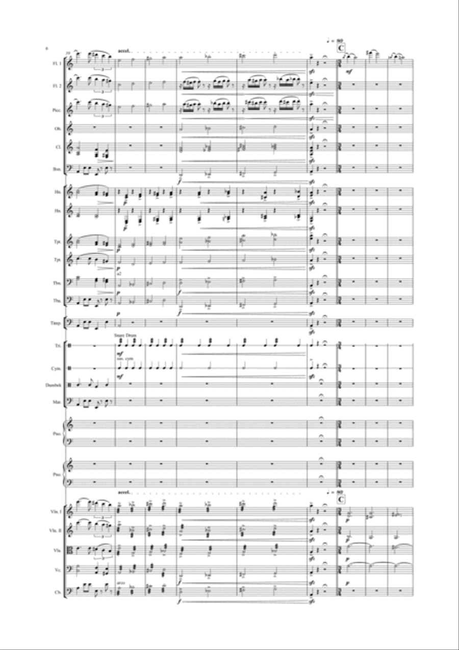 Arabian Nights Full Orchestra scores gallery preview page 6