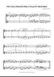 Piccolo Brano per 2 Flauti Traversi, Op. 21 No. 2