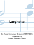 Larghetto