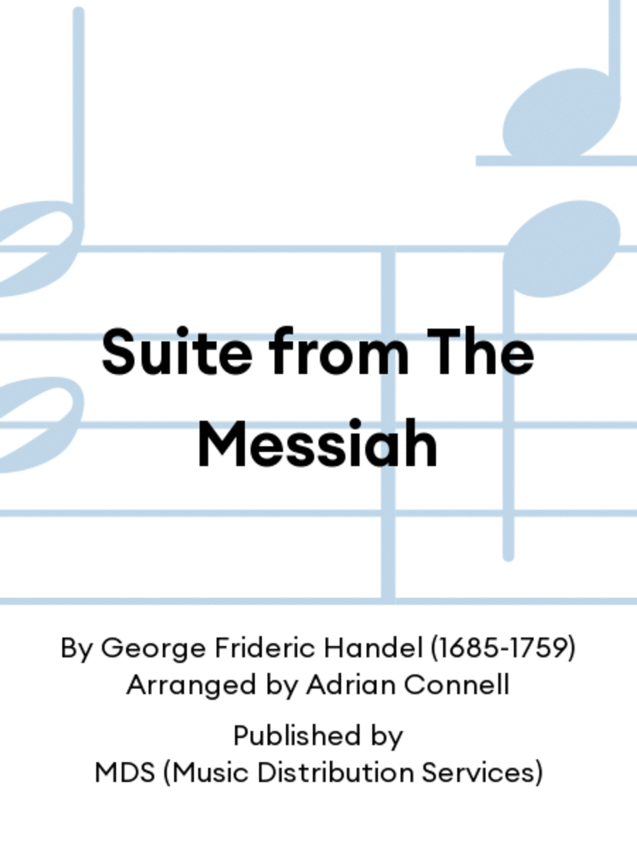 Suite from The Messiah E-Flat Clarinet scores gallery preview page 1