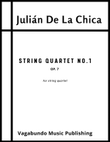 De La Chica: String Quartet Op. 7, No. 1 - Score Only