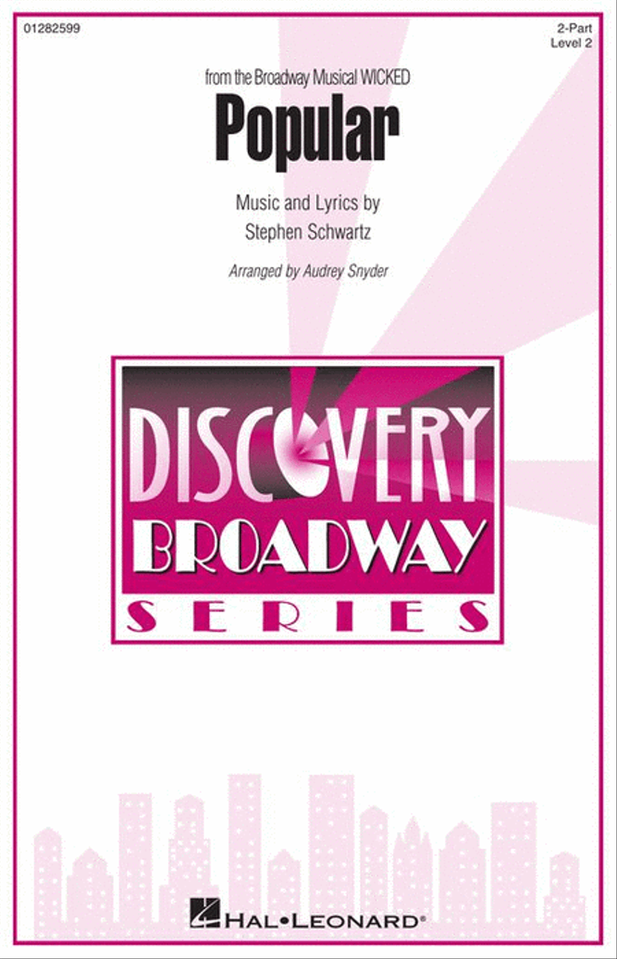 Popular (from the Broadway Musical “Wicked”) 2-Part scores gallery preview page 2