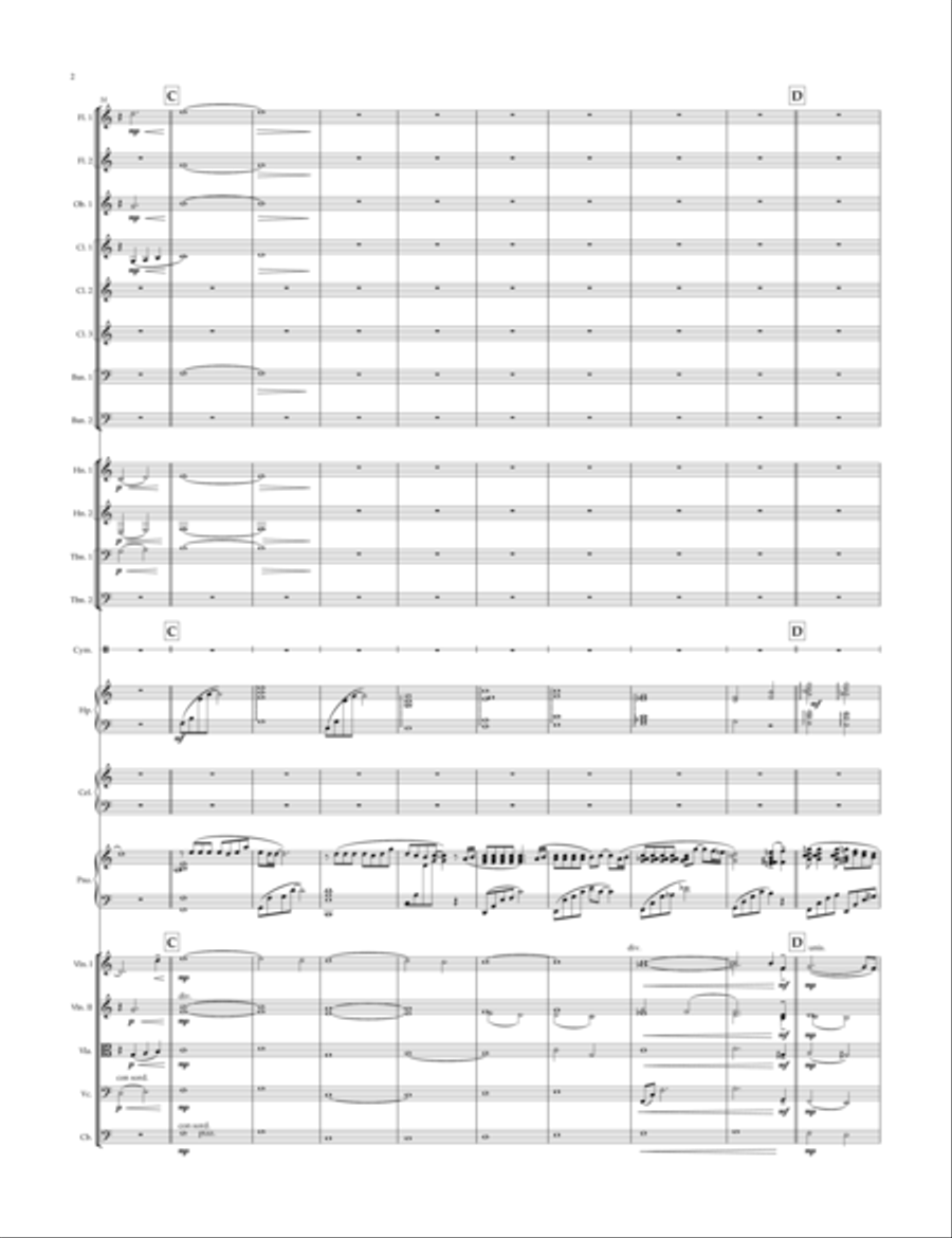 One Summer's Day Full Orchestra scores gallery preview page 2