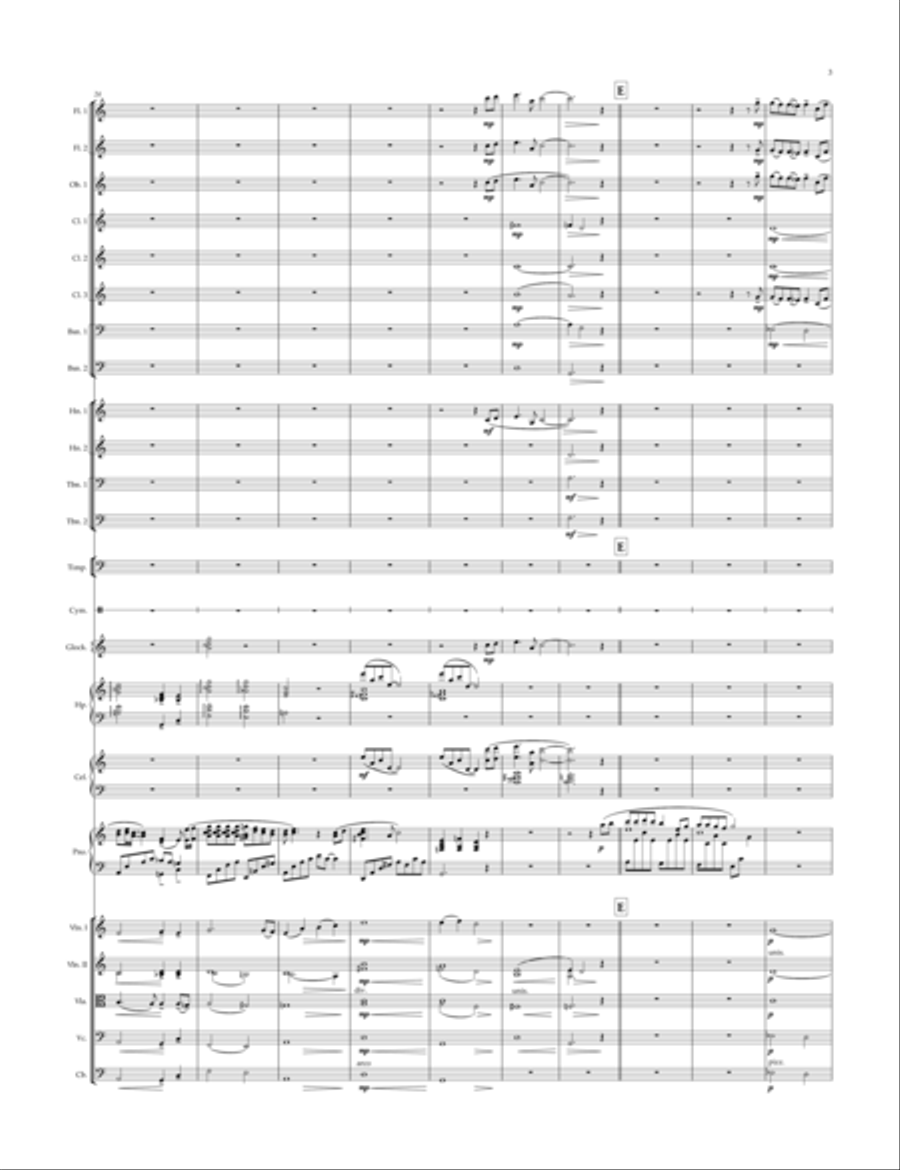 One Summer's Day Full Orchestra scores gallery preview page 3