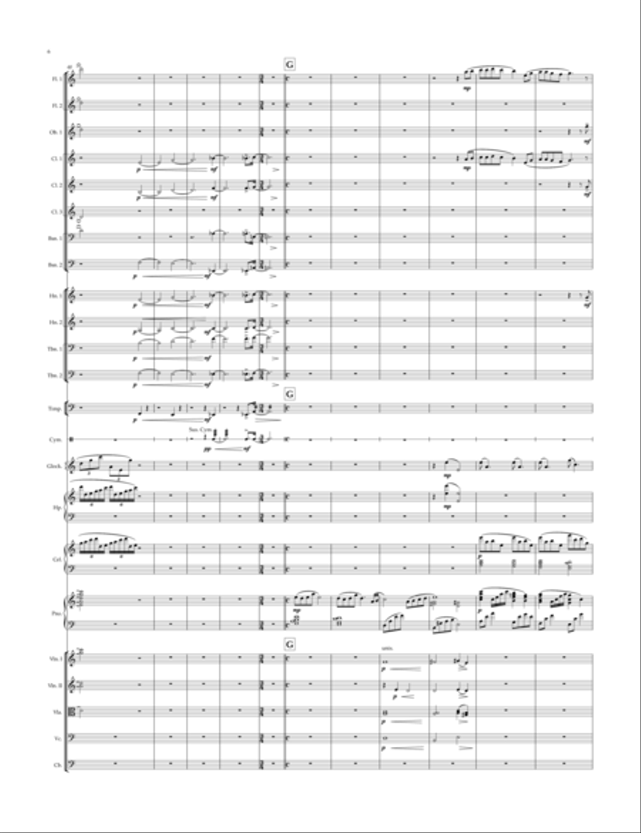 One Summer's Day Full Orchestra scores gallery preview page 6