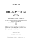Three By Three