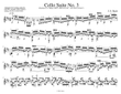 Cello Suite No. 3, BWV 1009, arranged for 8-string guitar