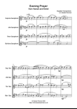 Evening Prayer from Hansel and Gretel (saxophone quartet)