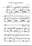 Sonata for Alto Saxophone mini preview