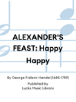 ALEXANDER'S FEAST: Happy Happy mini preview