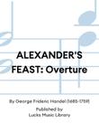 ALEXANDER'S FEAST: Overture mini preview