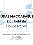 JUDAS MACCABAEUS: Zion hebt ihr Haupt empor mini preview