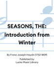 SEASONS, THE: Introduction from Winter mini preview