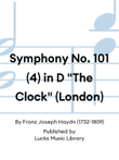Symphony No. 101 (4) in D "The Clock" (London) mini preview