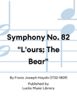 Symphony No. 82 "L'ours; The Bear" mini preview