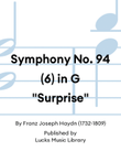 Symphony No. 94 (6) in G "Surprise" mini preview