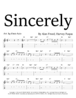Sincerely