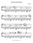 Sentimental Ballad