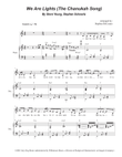 The Chanukah Song (we Are Lights)