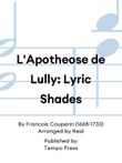 L'Apotheose de Lully: Lyric Shades