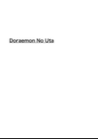 Doraemon No Uta