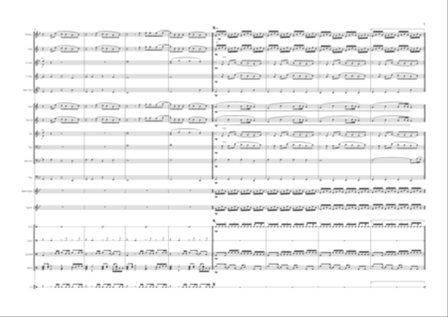 Virtual Diva Marching Band scores gallery preview page 3
