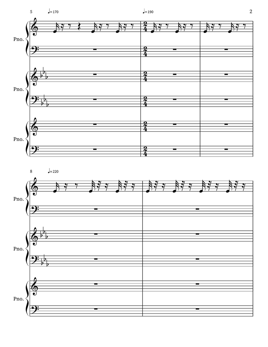 rush e (full version) rush e (full version) Large Ensemble scores gallery preview page 2