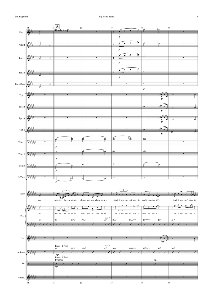 You'll Have To Swing It You'll Have To Swing It Jazz Ensemble scores gallery preview page 3