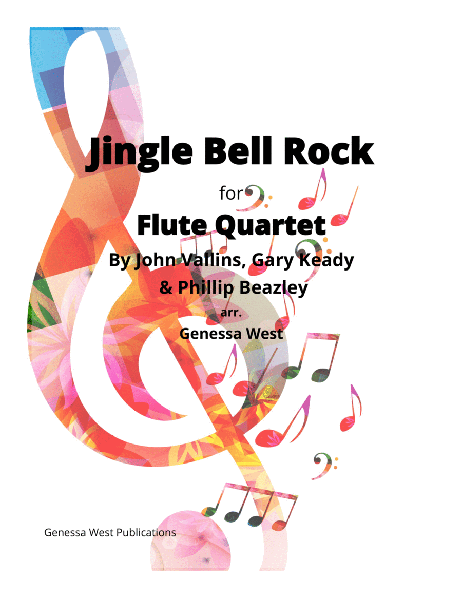 Jingle Bell Rock Flute scores gallery preview page 1