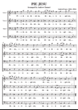 Pie Jesu (Faure) A Cappella TTBB mini preview