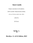 Sonate concertate in stil moderno. Libro secondo. Sonata decima settima a4 in eco. Per due cornetti
