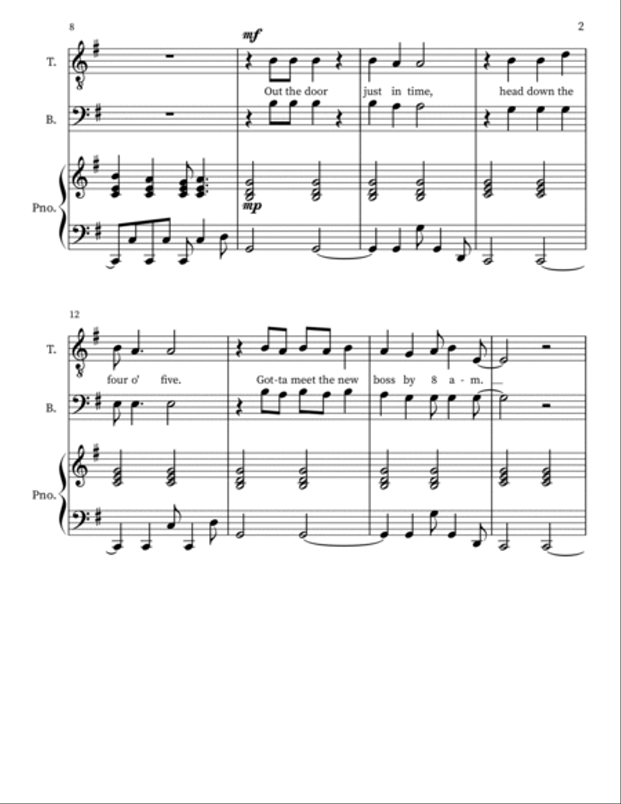 Superman Choir scores gallery preview page 2