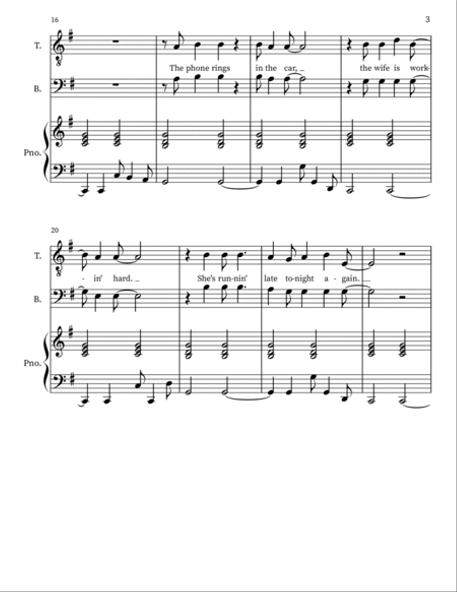 Superman Choir scores gallery preview page 3