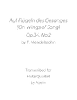 Mendelssohn: On Wings of Song, Op.34, No.2 - Flute Quartet mini preview