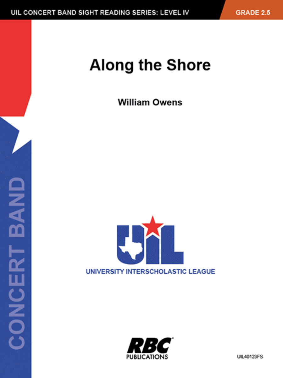 Along the Shores Along the Shores Concert Band scores gallery preview page 1