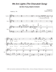The Chanukah Song (we Are Lights)